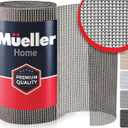 Mueller Ultra-Premium Drawer and Shelf Liner, 12 Inch x 20 FT Heavy-Duty and Slip-Resistant Liner, Durable Non Adhesive Waterproof Roll, for Drawers, Kitchen, Cabinets, Shelves, Desks, Grey