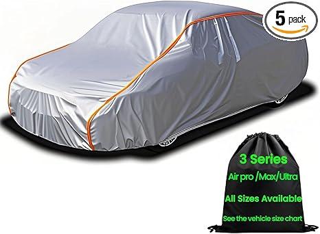 Small Car Cover for Automobiles All Weather Waterproof Sport Car Cover car Protector FIT BMW Z3 Honda S2000 Toyota MR2 Volkswagen Cabrio Under 163"