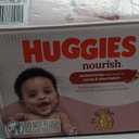 Huggies Nourish Scented Baby Wipes, 10 Push Button Packs (560 Wipes Total)