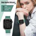 THWALK 6 Pack Sport Bands Compatible with Apple Watch Band Ultra 3/2/1 49mm, Series 11/10 46/42mm, 9/8/7 45/41mm, SE/6/5/4 44/40mm, 3/2/1 42/38mm for Women Men