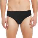 Dance Belt Men Thong Underwear Brief for Ballet and Cosplay, Male Dancewear (X-Small, Black)