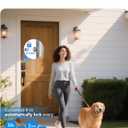 Philips Wi-Fi Smart Door Lock with Handle Set, Keypad Deadbolt for Front Door, Fingerprint Keyless Entry Door Lock with App Remote Control, IP53 Waterproof, Auto Lock, Security Easy Installation