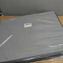 Clothes Storage Bins with Metal Frame, Foldable Clothes Organizers Storage Containers for Clothes, Sheets, Blankets, Pillows and Towels 66L, 3 Pack, Deep Grey