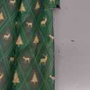 Panigkids Christmas Wrapping Paper Rolls, Red & Green Holiday Gift Wrap Featuring Reindeer, Snowflakes & Christmas Trees (17 inch x 17 ft) 4 Rolls Kraft Gift Wrapping Paper with Jute Twine