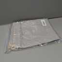 Men's Casual Linen Cargo Shorts with Drawstring Waist & 5 Pockets (Medium, Light Gray)