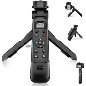 for Nikon Wireless Shooting Grip and Tripod,Rechargeable Wireless Shutter Release with OLED Screen  Video, Zoom & Focus Control for for Nikon A1000, B600, P1000, P950, Z6III, Z30, Z50II, Zfc, Z5