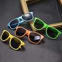 SUNOVELTIES 12 Pack Neon Colors Sunglasses Classic Retro Party Favors Sunglasses for Unisex Adult (Multicolor)