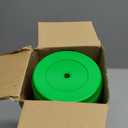 Skylety 16 Pcs Plastic Cups with Lids and Straws 16 oz Plastic Cups Coffee Reusable Tumbler Water Bottle Holiday Party Supplies Gifts for Drinking Coffee Cocoa(Pink,Green)