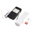 Ceiling Fan Light Remote Control Receiver Kit 6 Speed Dimmer DC Output Remote Control Ceiling Fan Kit Control Switch(A)