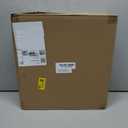 eletecpro 12x12 Picture Frames Set of 9 with Mat for 8x8 Photos or without Mat for 12x12, Square Gallery Wall Decor Collage for Picture Display, Black Frame Set for Wall Hanging