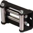 HLMOptimo 4-7/8 inch Winch Roller Fairlead 4 Way 4-7/8 Universal Mount Cable Guide Heavy Duty Nut Disassembly ATV UTV 2000-3500 LBS