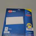Avery Printable Return Address Labels with Sure Feed, 0.5" x 1.75", White, 2,000 Blank Mailing Labels (08167)