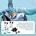 AXV621DAT Universal Pool Vac A-Frame Turbine Rebuild Kit for Hayward Aquabug Navigator Ultra Pro Wanda The Whale Diver Dave Poolvac XL Pool Vac Classic Kit, Replaces# AXV036BP, AXV601CAT, AXV601DAT