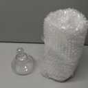 Clear Glass Apothecary Jars, Candy Jar with Lid, Elegant Decorative Jars for Wedding and Party (Height: 14", Diameter: 4")