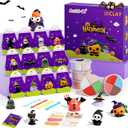 Air Dry Clay Kit - Halloween Theme, Modeling Clay for Kids, DIY Model Magic Clay with Sculpting Tools and Tutorials,12 Boxes Molding Clay, Ultra Light, Soft & Non-Sticky, Arts and Crafts Gift for Kids