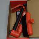 Multi-Angle Gutter Cleaning Tools from the Ground - Gutter Cleaner tool attachment for Threaded Poles - Gutter Scoop & Brush for rain gutter cleaning and leaf removal from Gutter Guard