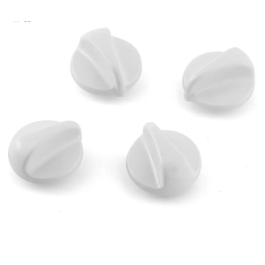 atgestore Upgraded WB03K10034 Stove Knobs Replacement for GE Hotpoint Stove Parts 183d5598 XL44 Burner Knobs GE Range Oven Parts Surface Burner Control Knob Range Cooktop Knobs White 4Pcs