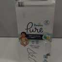 Pampers Pure Baby Diapers, Size 1 (8-14 lbs), 82, Up to 100% Leakproof, Premium Hypoallergenic Soft Diapers