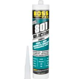 Boss 804 White Neut. Cure Silic. Ceramic Tile Grout 10.3 oz.
