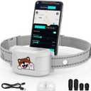 Upgraded GPS Dog Fence & Tracking Collar System - No Subscription Required, Customizable Boundaries via App, Waterproof Rechargeable Collar with Remote Training, 1-Minute Setup Black