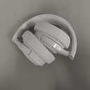 BERIBES Bluetooth Headphones Over Ear, 65H Playtime and 6 EQ Music Modes Wireless Headphones with Microphone, HiFi Stereo Foldable Lightweight Headsets, Deep Bass for Home Office Cellphone PC Ect. (White)