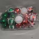 Christmas Balls Ornaments for Xmas Tree- 30Pcs Shatterproof Christmas Tree Decorations, 2.36" Hanging Balls Muti-Color Christmas Ball Ornaments Set for Holiday Party Decoration Perfect Super Bulbs