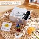 2 x Dog Memorial Gifts for Loss of Dog, Pet Memorial Suncatcher, Pet Sympathy Gifts, Heart Shaped Suncatcher with Personalized Words, Remembrance Bereavement Gift for Loss of Dogs Cats