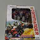QCCX Car Robot Toys, Deformation Toy Cars, Action Figure with Two Extra Interchangeable Head - Part of Alloy