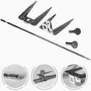 Miniature Oven Rotisserie Spit Rod Kit