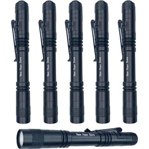 Pen Flashlight, High Lumen LED Mini Pen Light with Clip for Everyday Carry, long