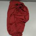 Floerns Women's Elegant Summer Maxi Dress Strapless Fishtail Hem Wedding Guest Dresses (Large, Burgundy)