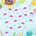 150Pcs Western Bachelorette Party Decorations, Glitter Cowgirl Last Rodeo Table Decor ConfettiLet's Go Girls Paper Scatters, Western Bridal Shower Party Supplies