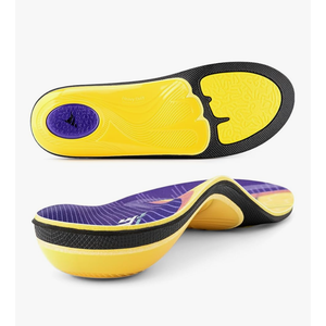 VALSOLE Heavy Duty Support Pain Relief Orthotics - 220+ lbs Plantar Fasciitis High Arch Support Insoles for Men Women, Flat Feet Orthotic Insert, Work Boot Shoe Insole, Absorb Shock with Every Step 8M, 10W