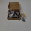 2 Inch Heavy Duty Stainless Steel Caster Wheels with Brake, 304 Swivel Casters Set of 4, 1000 lbs Load, Quiet Non-Marking TPR Wheels for Furniture, Kitchen, Labs, Industrial, Hardware Included