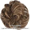 BwelsZJ Messy Bun Hair Piece Wavy Curly Bun Extension for Women