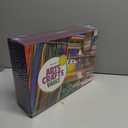 Dan&Darci Arts and Crafts Vault - Craft Supplies Kit in a Box - Gift for Kids Ages 4 5 6 7 8 9 10 11 & 12 Year Old Girls & Boys - Crafting Set Kits - Gift Ideas for Kid Art Activity Gifts