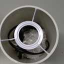 Small Bedside Night Table Lamp for Bedroom, Minimalist Nightstand Lamp with Round Fabric Linen Shade, Study Reading Desk Lamp for Kids Room, Living Room, College Dorm, Home, Office (Standard-Round-set of 1)