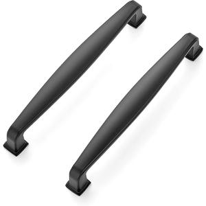 Ravinte 3 Pack Solid 5 Inch Kitchen Cabinet Handles Matte Black Cabinet Pulls Black Drawer Pulls Kitchen Cabinet Hardware Kitchen Handles for Cabinets Cupboard Handles Drawer Handles