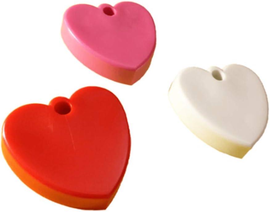 Love Balloon Weights, Perfect for Valentine's Day, 65 Gram Heart Weight Assortment, 10 pcs, RoHS Compliant, Red, White, Pink