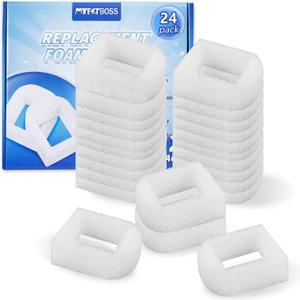 MyfatBOSS 12PCS Carbon Filter Replacement for Cat and Dog Water Fountain - Compatible With Drinkwell Pet Fountain Avalon Pagoda Seascape