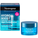 Neutrogena Hydro Boost Night Pressed Serum  with Hyaluronic Acid & Antioxidants, Hydrating Face Moisturizer that Restores & Revitalizes Skin Overnight, for Normal to Extra Dry Skin, 1.7 oz