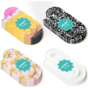 YOPPIX 12 Pcs Jumbo Teacher Acrylic Paper Clips Teacher Appreciation Gift Cute Penci Paperclip Design for Office Classroom Bookmark Gift Book Lovers, Back to School Supplies
