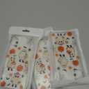 Halloween Case for iPhone 14 Plus Pumpkin, Ghost Designed Soft Slim Fit TPU Anti-Scratch Shockproof Protective Mobile Cover Clear Phone Case for iPhone 14 Plus, Pack Of 3 