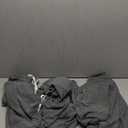 Cover Set, Elastic Stretchable Deep Gray Corn Velvet Protective Slipcover for Computer Desk Chair, Includes Backrest and Seat Cushion, Suitable for Office and Home Couch Use