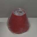 Aspen Creative 32995 Transitional Empire Shape Spider Construction Lamp Shade in Red, (6" x 11 7/8" x 9")