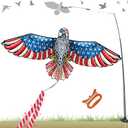Bird Scare Kite with 12.5FT Telescopic Pole