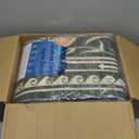 Snake Washable Rugs 6x9 Area Rug for Living Room Forest Soft Low-Pile Stain Resistant Thin Carpet for Bedroom Dining Nursery Non Slip Mat with Rubber Back Green