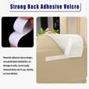 Non Slip Headrest Cover for Furniture Slipcovers,Faux Leather Headrest Protector for Recline Chair Vinyl Head Protector for Sofa,Theater Seat Cover for Home & Office 17x27 in, Ivory