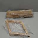 Floating Shelves for Wall,Decorative Wall Shelf,2 Tier Hanging Shelf for Plants Storage Display Holder,Indoor Decor for Living Room Home Office Bathroom Bedroom,Solid Wood,Diamond Shaped,2 Pack