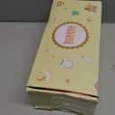 BABESIDE 2 Pcs Reborn Baby Doll Accessories, Pink Floral Baby Doll Bassinet with Pillow and Built-in Carrier, Foldable Doll Bed with Handle for 17-22 Inch Lifelike Dolls (Dolls Not Included)